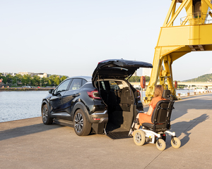 Renault Captur décaissé